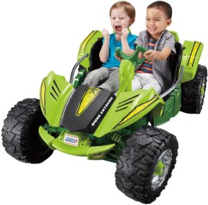 Fisher-Price Power Wheels Dune Racer Extreme 12-Volt Battery-Powered Ride-On (Green)