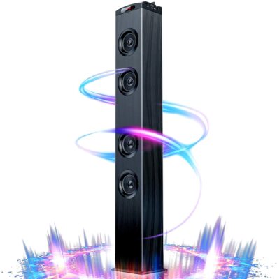 Floor Standing Bluetooth Tower Speaker