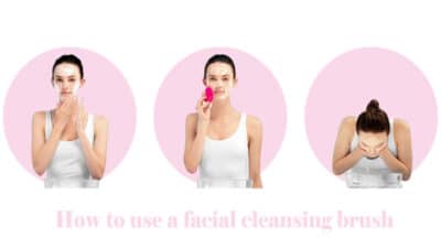 How to use a facial cleansing brush