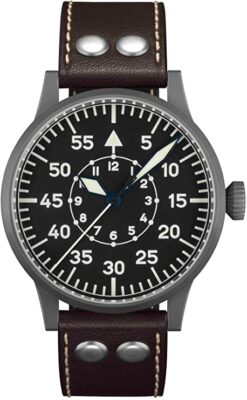 Laco Paderborn Type B Dial Swiss Automatic Pilot Watch with Sapphire Crystal 861749