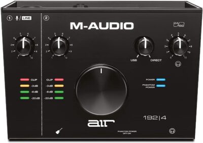 M-Audio AIR 192|4, 2-In/2-Out USB Audio Interface