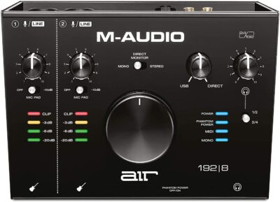 M-Audio AIR 192|8 - 2-In 4-Out USB Audio / MIDI Interface