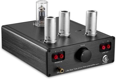 Nobsound Little Bear T11 6N2/12AX7 Vacuum&Valve Tube Phono Turntable Preamplifier