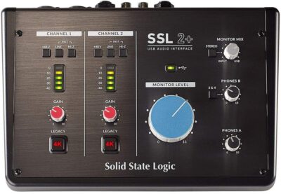 SSL SSL2+ 2-In/4-Out USB-C Audio Interface