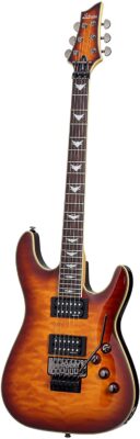 Schecter Omen Extreme-FR Electric Guitar, Vintage Sunburst