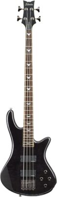 Schecter Stiletto Extreme-4 Bass Guitar (4 String, See-Thru Black)