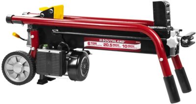 Southland Outdoor Power Equipment SELS60 6 Ton Electric Log Splitter, Red