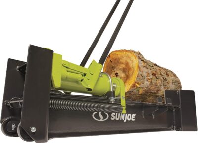 Sun Joe LJ10M 10-Ton Hydraulic Log Splitter, Green