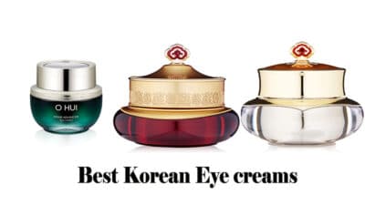 Best Korean Eye creams